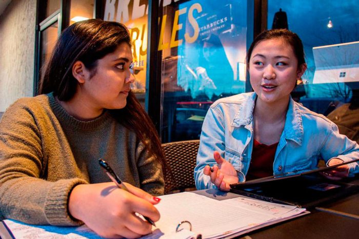 Rosie Huang and Sachi Madan